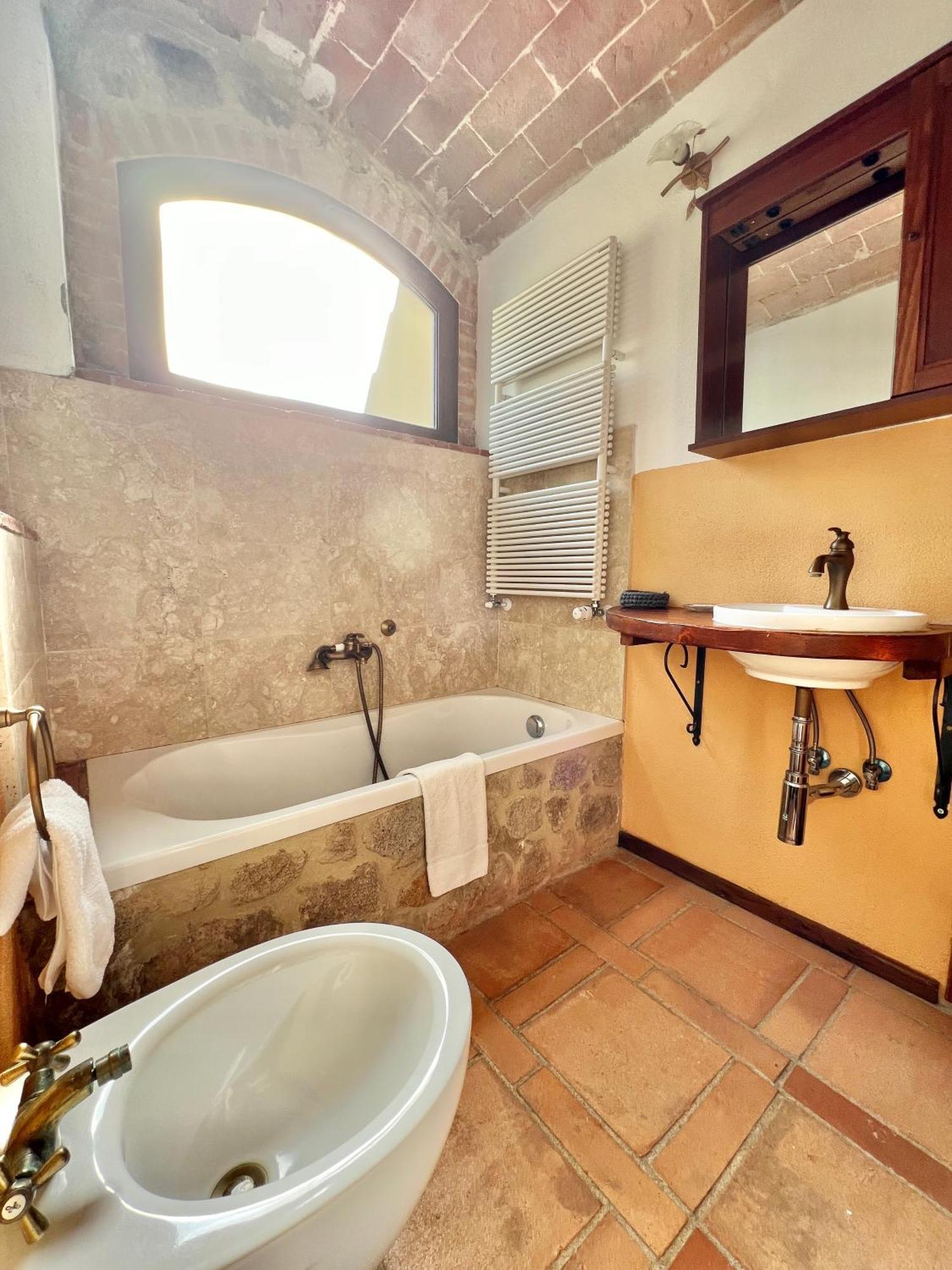 B&B Podere Legnotorto Castel del Piano  Rum bild